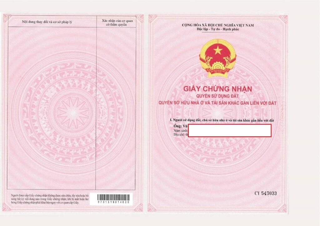 Pháp lý Diamond Light Thái Bình: Sổ hồng lâu dài
