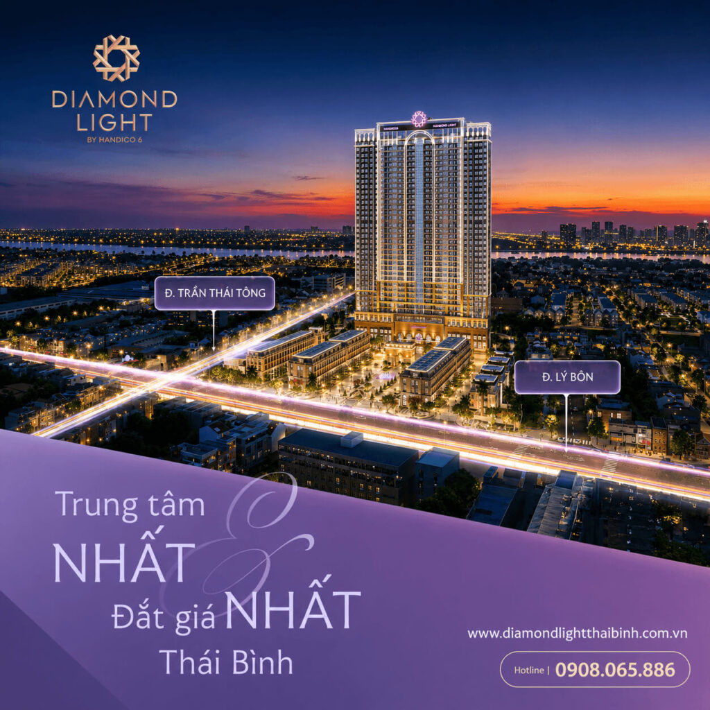 Tầm vóc tháp biểu tượng kiến trúc hạng S của Diamond Light