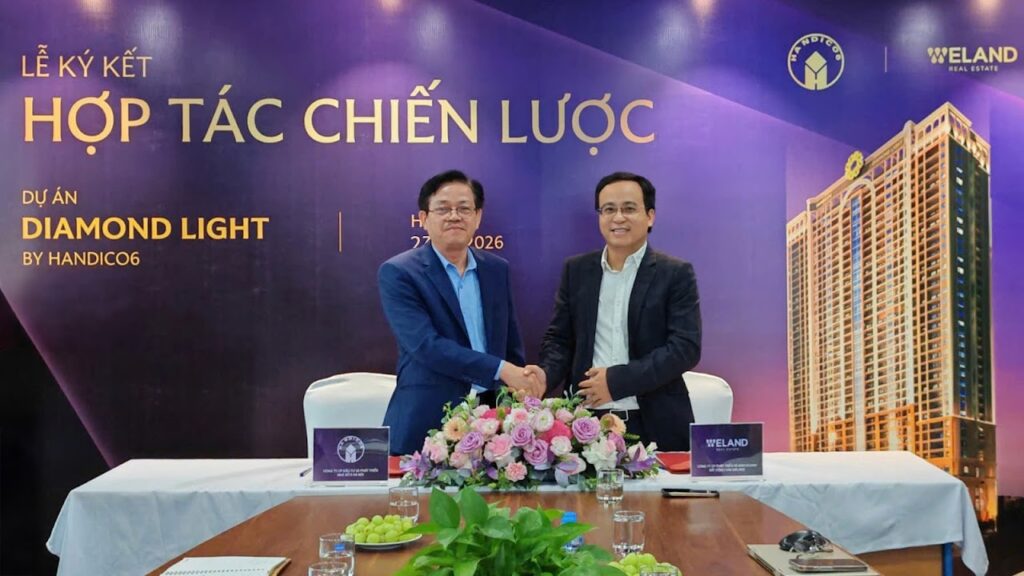 Sự kiện ký kết giữa Handico6 và WeLand
